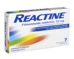 Reactine Anti histaminicum 10mg