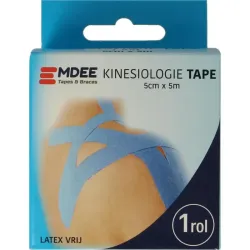 Emdee Kinesio tape licht blauw non cut