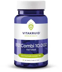 Vitakruid B12 Combi 10.000 met Actief Folaat