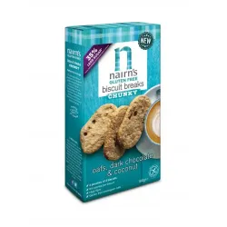 Nairns Biscuit breaks pure chocolade & kokos