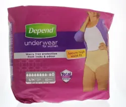 Depend Pants vrouw maximum maat S/M