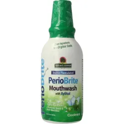 Natures Answer PerioBrite natuurlijke mondwater 25 kruiden en Q10