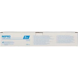 Nipro Injectiespuit 2-delig centrisch 2ml