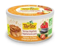 Tartex Pate zongerijpte groente bio