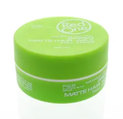 Red One Haarwax green matte wax