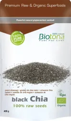 Biotona Black chia raw seeds bio