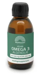 Mattisson Algenolie 1200mg omega DHA EPA triglyceridenvorm