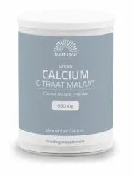 Mattisson Calcium citraat malaat poeder vegan