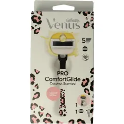 Gillette Comfortglide coconut modular leopard razor