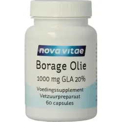 Nova Vitae Borage olie 1000mg GLA 20%