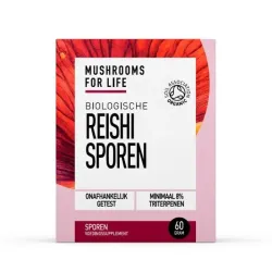 Mushrooms F Life Reishi sporen poeder bio