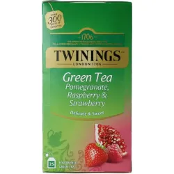 Twinings The vert pomogranate raspberry strawberry