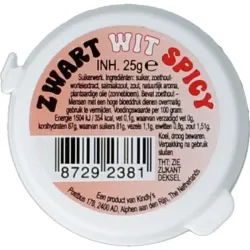Kindly's Zwart wit spicy