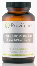 Proviform Zwart komijnzaad full spectrum 475mg (black cumin)