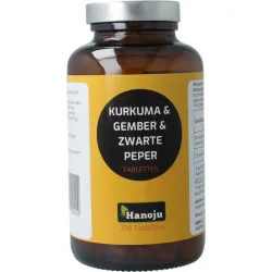 Hanoju Kurkuma   gember   piperine 500mg
