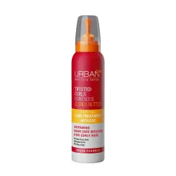 Urban Care Hibiscus & shea butter curl treatment mousse