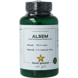 Liever Gezond Alsem super wormwood blend clark