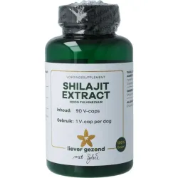 Liever Gezond Shilajit extract hoog fulvine zuur