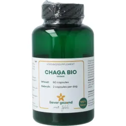 Liever Gezond Chaga 400mg vegan bio