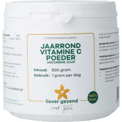 Liever Gezond Vitamine C poeder zuur jaarrond