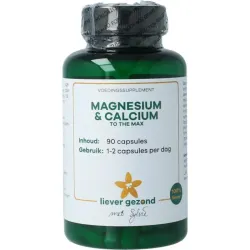 Liever Gezond Magne cal max magnesium en calcium to the max