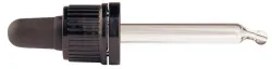 Helios Holland Pipet glas zwart 20ml