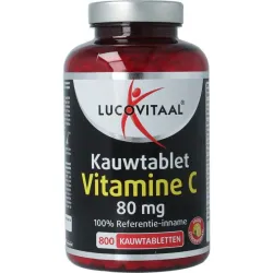 Lucovitaal Vitamine C 80mg citroen