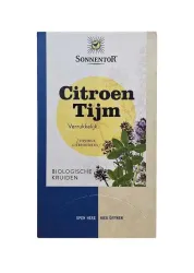 Sonnentor Citroen tijm thee bio