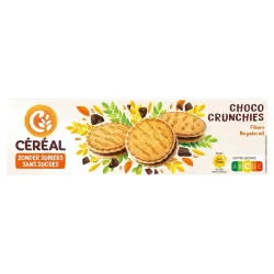 Cereal Choco crunchies zonder suikers