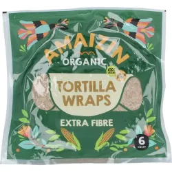 Amaizin Tortillawraps extra fibre bio