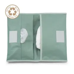 Kipkep Napper luier-etui pale green/groen