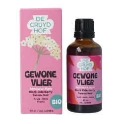 De Cruydhof Sambucus nigra herb/gewone vlier bio