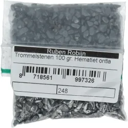 Ruben Robijn Trommelstenen hematiet ontladingmix maat 0