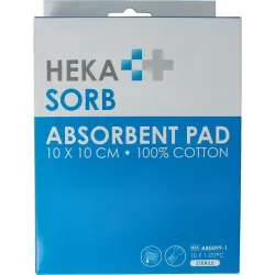 Hekasorb Absorberend verband 10x10cm
