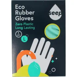 Seep Handschoen fairtrade rubber composteerbaar mt L