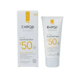 Zarqa Sunfluid SPF50 sensitive