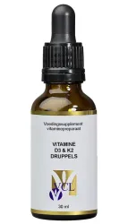 Vital Cell Life Vitamine D3 & K2 druppels