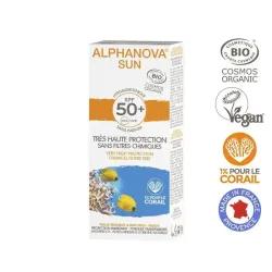 Alphanova Sun Sun creme bij zonne allergie en waterproof SPF50