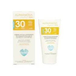 Alphanova Sun Sun creme bij zonne allergie en waterproof SPF30