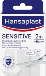 Hansaplast Sensitive 2m x 6cm