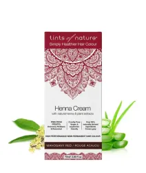 Tints Of Nature Henna cream mahogany red semi permanent