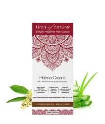 Tints Of Nature Henna cream golden brown semi permanent