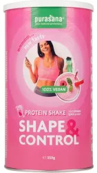 Purasana Shape & control proteine shake aardbei-framboos