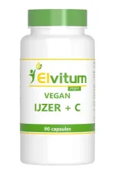 Elvitum IJzer met vitamine C vegan