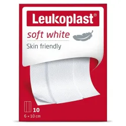 Leukoplast Soft white 8 x 10cm