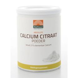 Mattisson Calcium citraat poeder - 21% elementair calcium