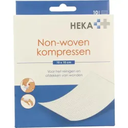 Heka Klein Non-woven kompres 10 x 10cm