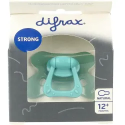 Difrax Fopspeen natural 12  maanden ocean
