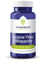 Vitakruid Groene Thee & Bioperine >50% EGCG >80% catechines
