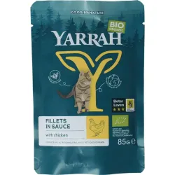 Yarrah Kat filet met kip in saus bio